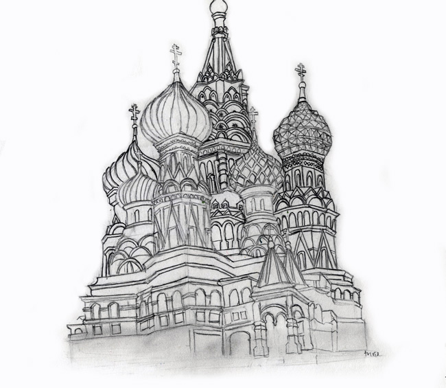 saint basils cathedral coloring pages - photo #15